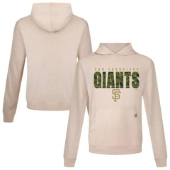 San Francisco Giants Levelwear Relay Protect Pullover Hoodie - Khaki
