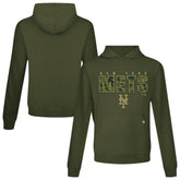 New York Mets Levelwear Relay Protect Pullover Hoodie - Green
