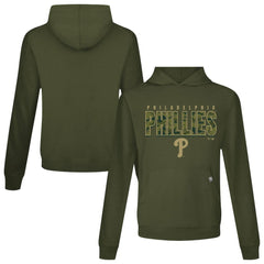Philadelphia Phillies Levelwear Relay Protect Pullover Hoodie - Green