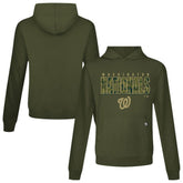 Washington Nationals Levelwear Relay Protect Pullover Hoodie - Green
