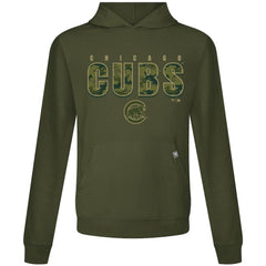 Chicago Cubs Levelwear Relay Protect Pullover Hoodie - Green