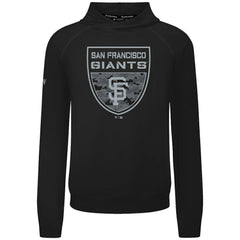 San Francisco Giants Levelwear Mandate Buckler Tri-Blend Pullover Hoodie - Black