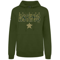 Houston Astros Levelwear Podium Protect Pullover Hoodie - Green