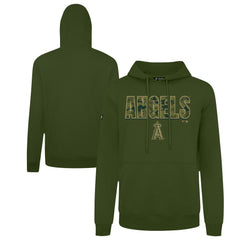 Los Angeles Angels Levelwear Podium Protect Pullover Hoodie - Green