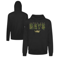 Tampa Bay Rays Levelwear Podium Protect Pullover Hoodie - Black