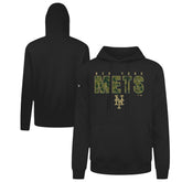 New York Mets Levelwear Podium Protect Pullover Hoodie - Black