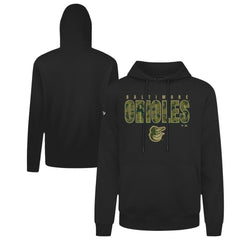 Baltimore Orioles Levelwear Podium Protect Pullover Hoodie - Black