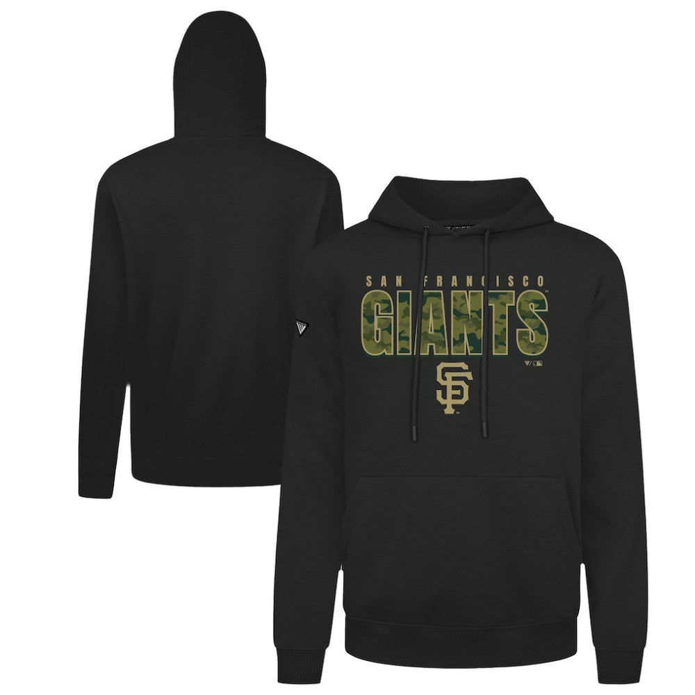 San Francisco Giants Levelwear Podium Protect Pullover Hoodie - Black