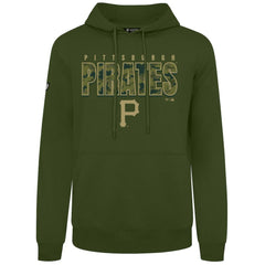 Pittsburgh Pirates Levelwear Podium Protect Pullover Hoodie - Green