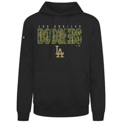 Los Angeles Dodgers Levelwear Podium Protect Pullover Hoodie - Black
