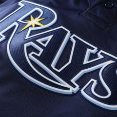 Evan Longoria Tampa Bay Rays Authentic Batting Practice Jersey - Navy | Mitchell & Ness