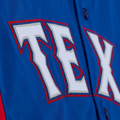 Adrian Beltre Texas Rangers Cooperstown Mesh Batting Practice Button-Up Jersey - Royal | Mitchell & Ness