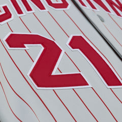 Deion Sanders Cincinnati Reds 1997 Authentic Jersey - Gray | Mitchell & Ness