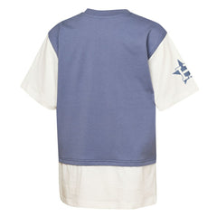 Houston Astros Outerstuff Youth Ultimate Pastels Premium Double Run T-Shirt - Navy/Cream