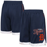 Detroit Tigers Outerstuff Youth Big League All Star Fashion Shorts - Navy