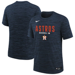 Houston Astros Youth Authentic Collection Velocity Dri-FIT T-Shirt - Navy | Nike