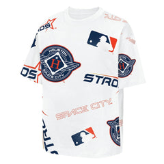 Houston Astros Outerstuff Youth Circus Catch T-Shirt - White