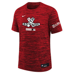 Chicago White Sox Youth Authentic Collection Velocity Dri-FIT T-Shirt - Red | Nike
