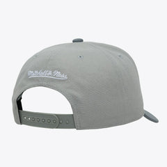 Dallas Mavericks Thunderstorm Head Coach Pro Crown Snapback Hat sale - Gray | Mitchell & Ness discount