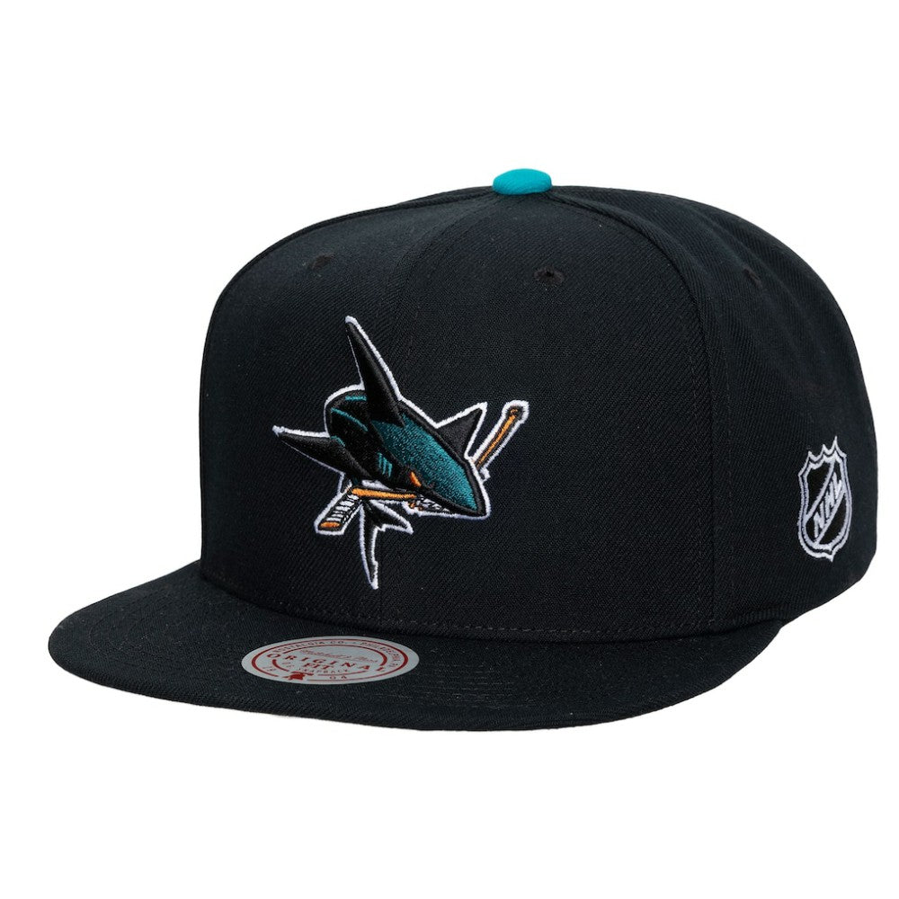 San Jose Sharks Mitchell & Ness Legendary Away Snapback Hat