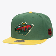 Minnesota Wild Mitchell & Ness Legendary Home Snapback Hat