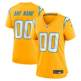 NFL Los Angeles Chargers Women's Alternate Charger Power Game Custom Jersey