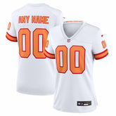 NFL Tampa Bay Buccaneers 76 Women's 50th Season Custom Game Jersey