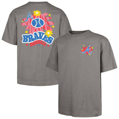 Atlanta Braves Flora Foundation T-Shirt - Gray | 47 brand