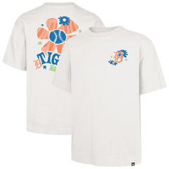 Detroit Tigers Flora Foundation T-Shirt - Cream | 47 brand