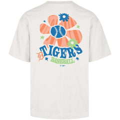 Detroit Tigers Flora Foundation T-Shirt - Cream | 47 brand