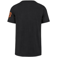 San Francisco Giants Upside Down Two-Peat Franklin T-Shirt - Black | 47 brand