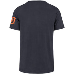 Detroit Tigers Upside Down Two-Peat Franklin T-Shirt - Navy | 47 brand