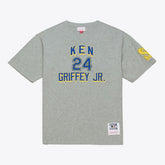 Ken Griffey Jr. Seattle Mariners Player Collection Premium T-Shirt - Gray | Mitchell & Ness