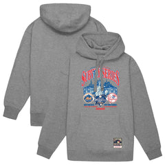New York Yankees vs. New York Mets 2000 World Series Pullover Hoodie - Heather Gray | Mitchell & Ness