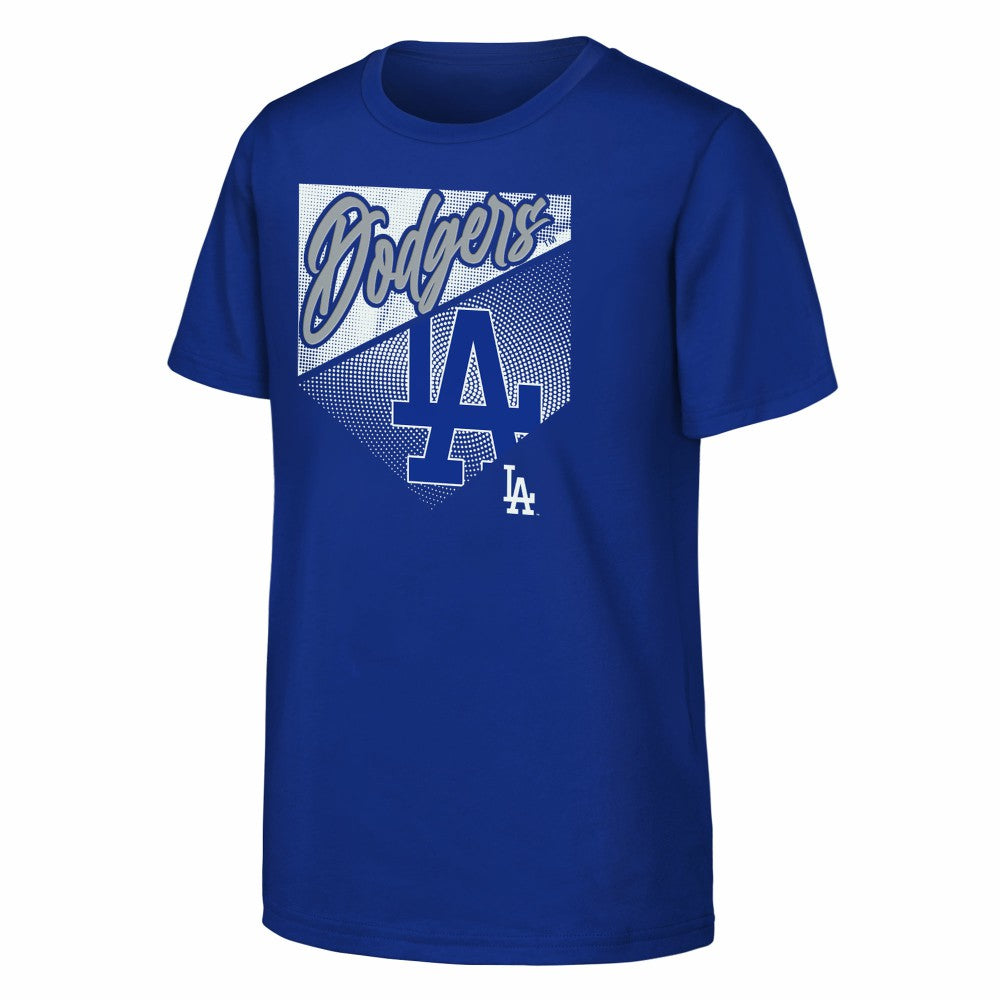 Los Angeles Dodgers Outerstuff Youth Prime Plate T-Shirt - Royal