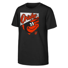 Baltimore Orioles Outerstuff Youth Prime Plate T-Shirt - Black