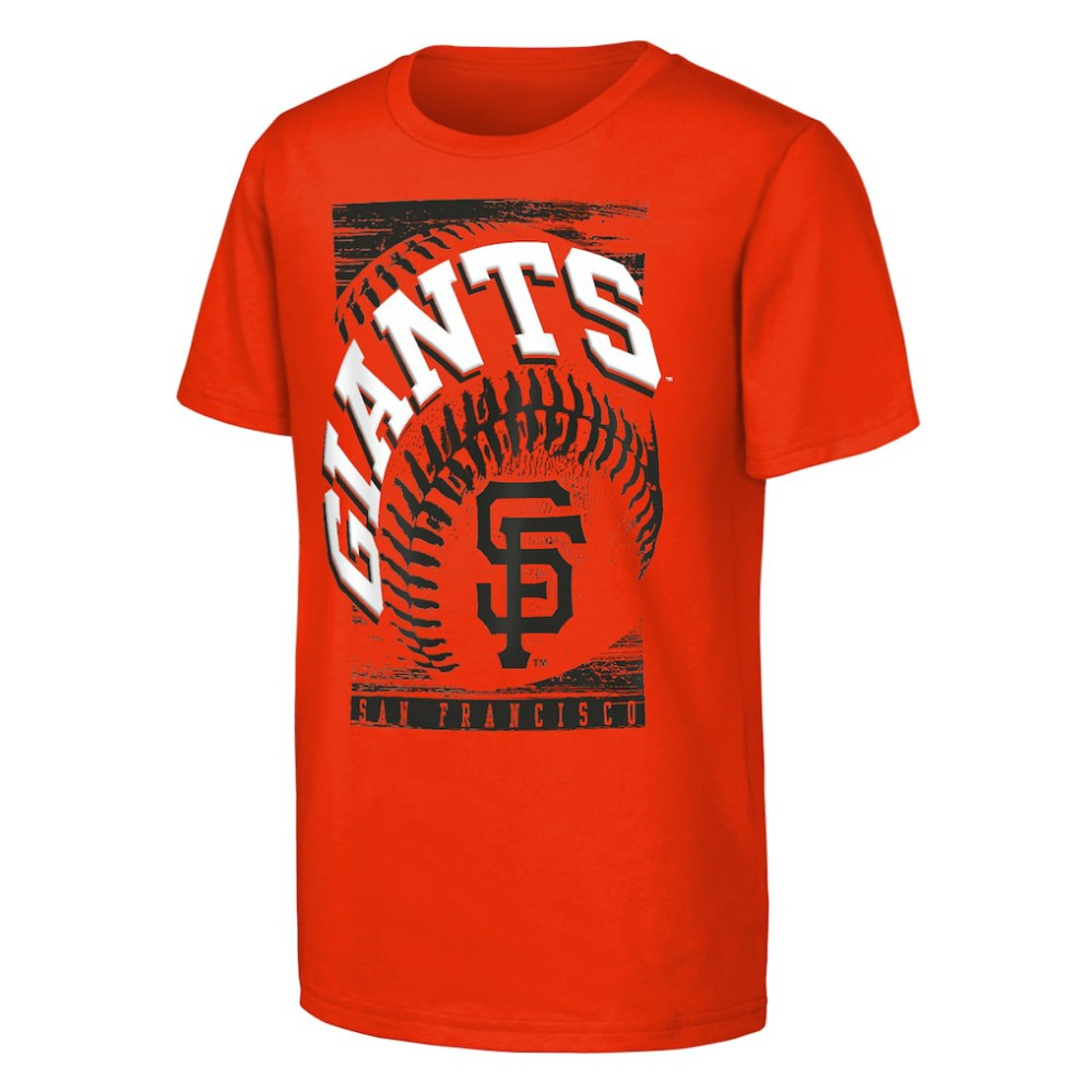 San Francisco Giants Outerstuff Youth Speed Pitch T-Shirt - Orange