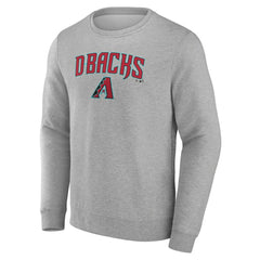 Arizona Diamondbacks Team Lockup Sweatshirt - Gray