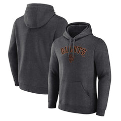 San Francisco Giants Team Lockup Hoodie - Charcoal