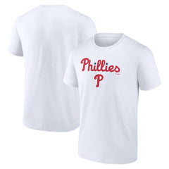 Philadelphia Phillies Team Lockup T-Shirt - White