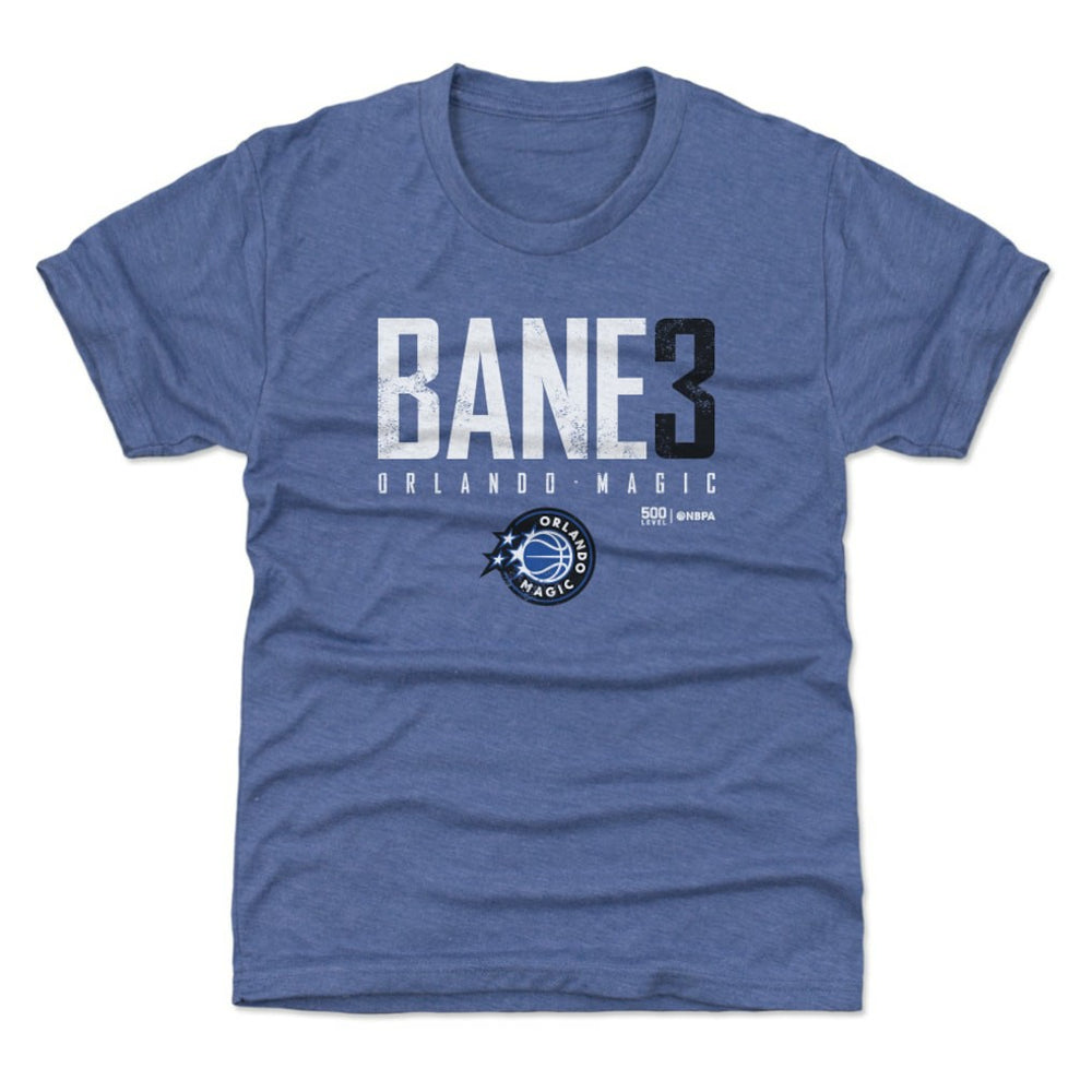 Desmond Bane Orlando Magic 500 Level Youth Elite Name & Number T-Shirt - Heather Royal sale