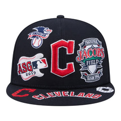 Cleveland Guardians All Over 59FIFTY Fitted Hat - Navy | New Era