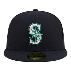 Seattle Mariners Hidden Hit 59FIFTY Fitted Hat - Navy | New Era