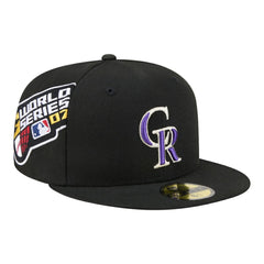 Colorado Rockies Hidden Hit 59FIFTY Fitted Hat - Black | New Era