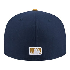 St. Louis Cardinals Two-Tone Color Pack 59FIFTY Fitted Hat - Navy/Khaki | New Era