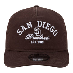 San Diego Padres Stacked 19TWENTY Adjustable Hat - Brown | New Era