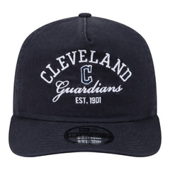Cleveland Guardians Stacked 19TWENTY Adjustable Hat - Navy | New Era