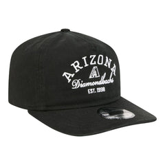 Arizona Diamondbacks Stacked 19TWENTY Adjustable Hat - Black | New Era