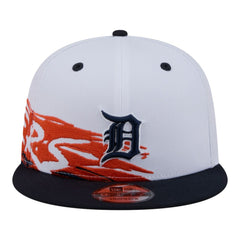 Detroit Tigers 9FIFTY Snapback Hat - White/Navy | New Era