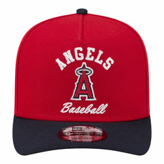 Los Angeles Angels Arched A-Frame 9FIFTY Adjustable Hat - Red/Navy | New Era